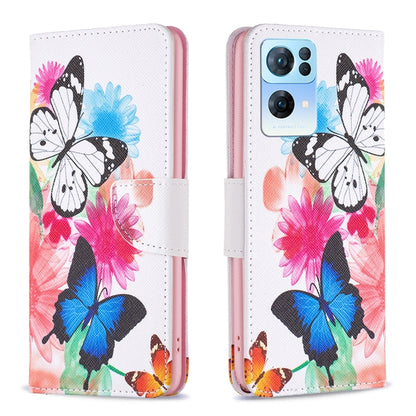 Drawing Pattern Leather Phone Case, For OnePlus Nord N200 5G, For OPPO Find X5 Pro, For OPPO Reno7 5G Global