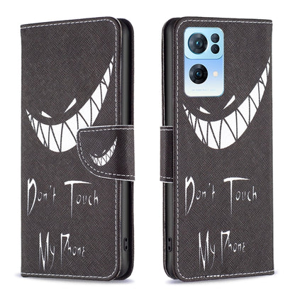 Drawing Pattern Leather Phone Case, For OnePlus Nord N200 5G, For OPPO Find X5 Pro, For OPPO Reno7 5G Global