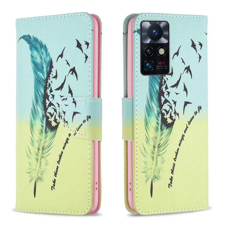 Drawing Pattern Leather Phone Case, For Infinix Zero X Neo, For Infinix Zero X / X Pro