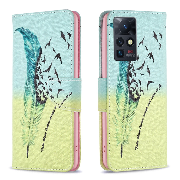 Drawing Pattern Leather Phone Case, For Infinix Zero X Neo, For Infinix Zero X / X Pro