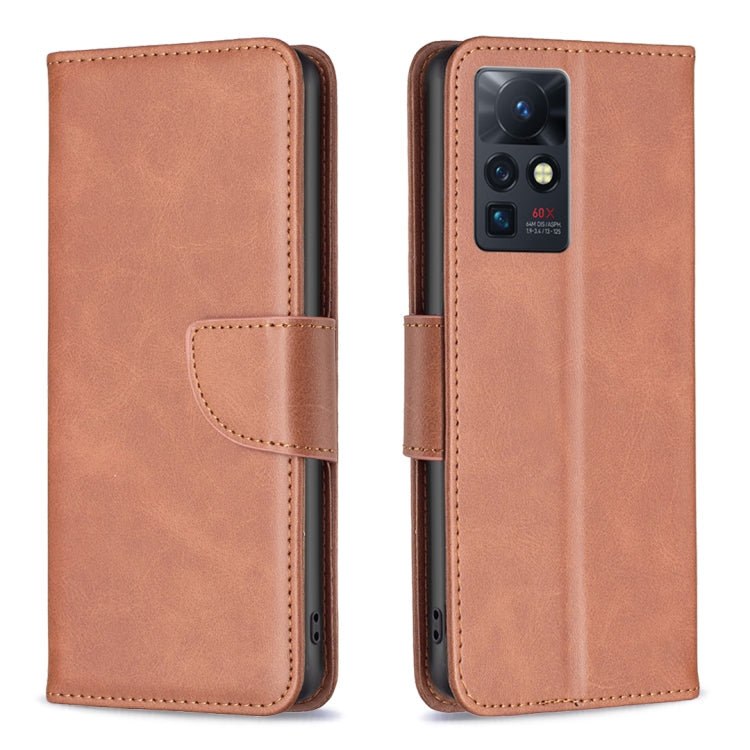 Lambskin Texture Leather Phone Case, For Infinix Zero X / X Pro