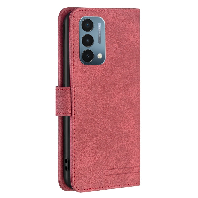 Magnetic Buckle RFID Flip Leather Phone Case, For OnePlus Nord N200 5G