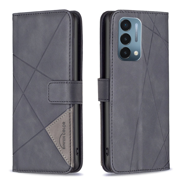 BF05 Magnetic Buckle Rhombus Texture Leather Phone Case, For OnePlus Nord N200 5G, For OPPO Find X5 Pro, For OPPO Reno7 5G Global, For Infinix Zero X Neo