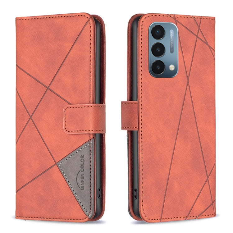 BF05 Magnetic Buckle Rhombus Texture Leather Phone Case, For OnePlus Nord N200 5G, For OPPO Find X5 Pro, For OPPO Reno7 5G Global, For Infinix Zero X Neo