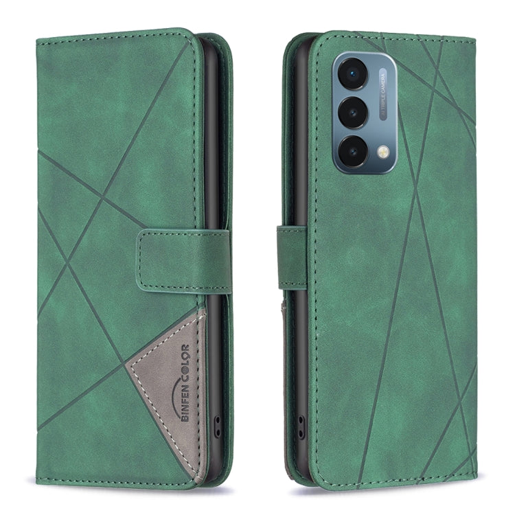 BF05 Magnetic Buckle Rhombus Texture Leather Phone Case, For OnePlus Nord N200 5G, For OPPO Find X5 Pro, For OPPO Reno7 5G Global, For Infinix Zero X Neo