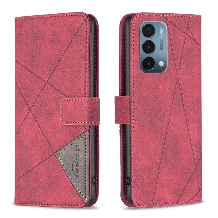 BF05 Magnetic Buckle Rhombus Texture Leather Phone Case, For OnePlus Nord N200 5G, For OPPO Find X5 Pro, For OPPO Reno7 5G Global, For Infinix Zero X Neo