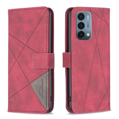 BF05 Magnetic Buckle Rhombus Texture Leather Phone Case, For OnePlus Nord N200 5G, For OPPO Find X5 Pro, For OPPO Reno7 5G Global, For Infinix Zero X Neo