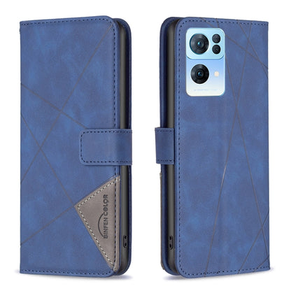 BF05 Magnetic Buckle Rhombus Texture Leather Phone Case, For OnePlus Nord N200 5G, For OPPO Find X5 Pro, For OPPO Reno7 5G Global, For Infinix Zero X Neo