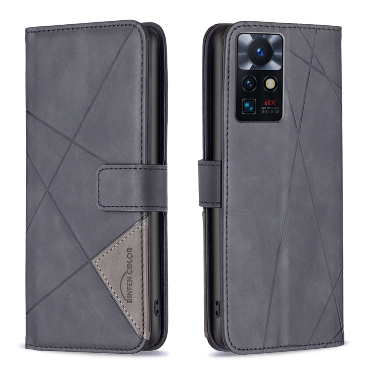 BF05 Magnetic Buckle Rhombus Texture Leather Phone Case, For OnePlus Nord N200 5G, For OPPO Find X5 Pro, For OPPO Reno7 5G Global, For Infinix Zero X Neo