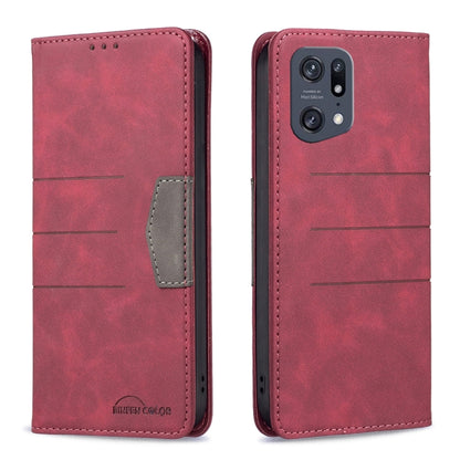 Magnetic Splicing Leather Phone Case, For OnePlus Nord N200 5G, For OPPO Find X5 Pro, For OPPO Reno7 5G Global, For Infinix Zero X Neo, For Infinix Zero X / X Pro