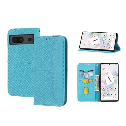 Woven Texture Stitching Magnetic PU Leather Phone Case, For Google Pixel 7, For Nokia G21 / G11, For Google Pixel 7 Pro, For Kyocera Android One S9 / Digno Sanga Edition