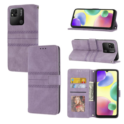 Embossed Striped Magnetic Buckle Horizontal Flip Phone Leather Case, For Samsung Galaxy M23 / F23 5G Japanese Version, For Sony Xperia 10 IV, For Sony Xperia 1 IV, For Xiaomi Redmi 10A