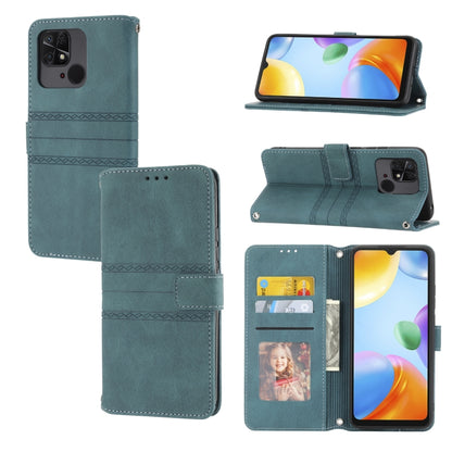 Embossed Striped Magnetic Buckle Horizontal Flip Phone Leather Case, For Xiaomi Redmi 10C 4G Global, For Motorola Moto G Stylus 5G 2022, For Xiaomi Redmi Note 11E, For Xiaomi Redmi 10 5G