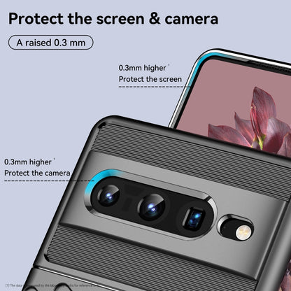 Thunderbolt Shockproof TPU Phone Case, For Xiaomi Poco F4, For OnePlus Nord CE 2 Lite 5G, For Google Pixel 7 Pro, For Samsung Galaxy M33