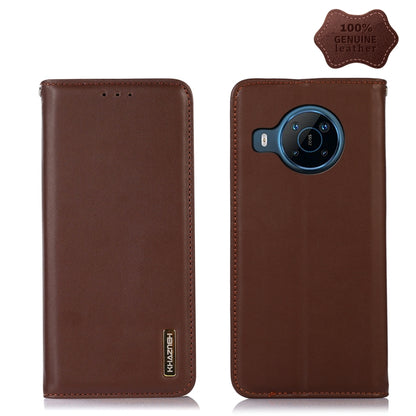 KHAZNEH Nappa Top Layer Cowhide Leather Phone Case, For Nokia X100, For OPPO Reno7 4G Global/F21 Pro 4G, For Xiaomi Redmi 10A / 9C, For Samsung Galaxy F23 5G / M23, For Samsung Galaxy M53 5G, For Samsung Galaxy S21 FE 5G
