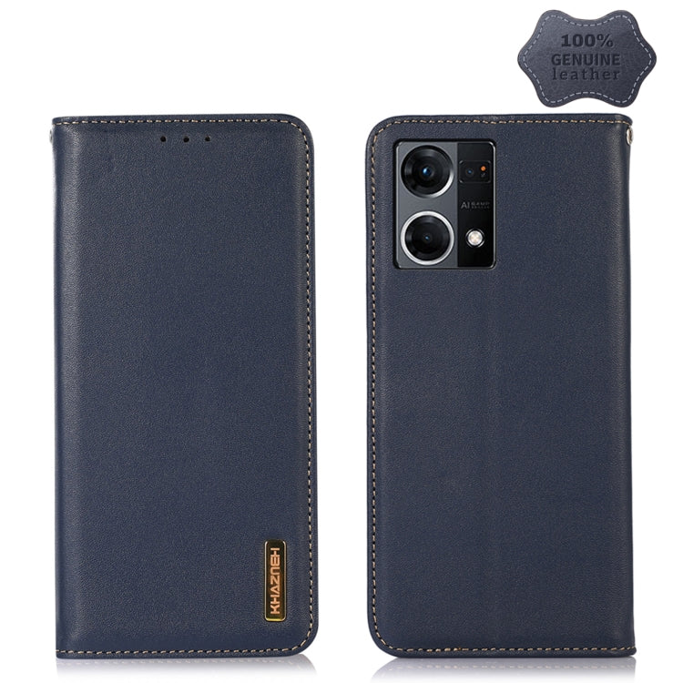 KHAZNEH Nappa Top Layer Cowhide Leather Phone Case, For Nokia X100, For OPPO Reno7 4G Global/F21 Pro 4G, For Xiaomi Redmi 10A / 9C, For Samsung Galaxy F23 5G / M23, For Samsung Galaxy M53 5G, For Samsung Galaxy S21 FE 5G