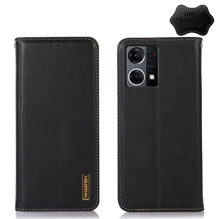 KHAZNEH Nappa Top Layer Cowhide Leather Phone Case, For Nokia X100, For OPPO Reno7 4G Global/F21 Pro 4G, For Xiaomi Redmi 10A / 9C, For Samsung Galaxy F23 5G / M23, For Samsung Galaxy M53 5G, For Samsung Galaxy S21 FE 5G