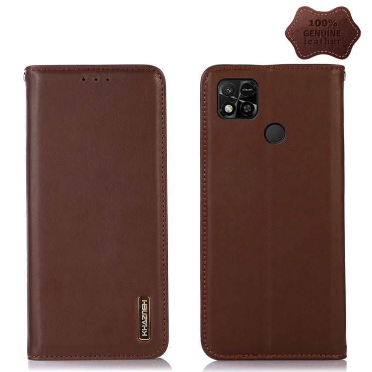KHAZNEH Nappa Top Layer Cowhide Leather Phone Case, For Nokia X100, For OPPO Reno7 4G Global/F21 Pro 4G, For Xiaomi Redmi 10A / 9C, For Samsung Galaxy F23 5G / M23, For Samsung Galaxy M53 5G, For Samsung Galaxy S21 FE 5G