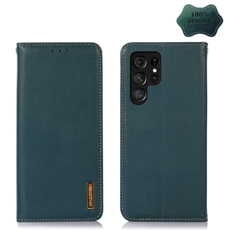 KHAZNEH Nappa Top Layer Cowhide Leather Phone Case, For Xiaomi 12 Pro, For Samsung Galaxy S22+ 5G, For Samsung Galaxy S22 Ultra 5G, For Samsung Galaxy S22 5G