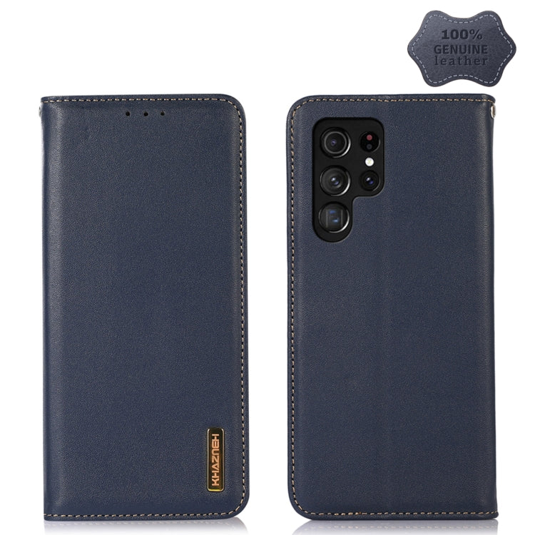 KHAZNEH Nappa Top Layer Cowhide Leather Phone Case, For Xiaomi 12 Pro, For Samsung Galaxy S22+ 5G, For Samsung Galaxy S22 Ultra 5G, For Samsung Galaxy S22 5G