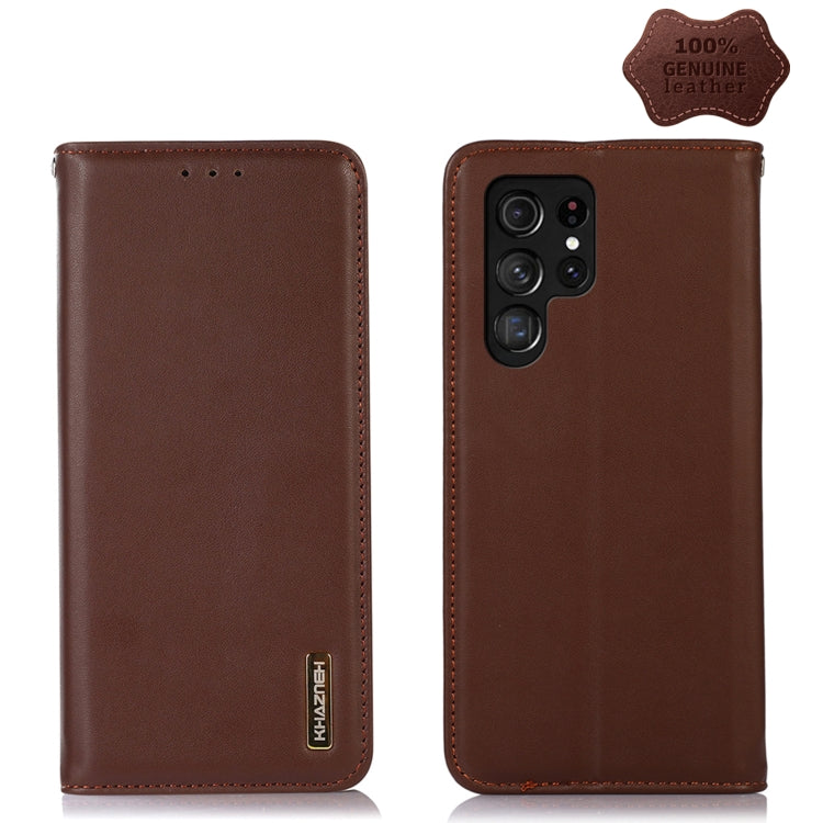 KHAZNEH Nappa Top Layer Cowhide Leather Phone Case, For Xiaomi 12 Pro, For Samsung Galaxy S22+ 5G, For Samsung Galaxy S22 Ultra 5G, For Samsung Galaxy S22 5G