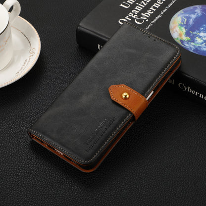 KHAZNEH Dual-color Cowhide Texture Flip Leather Phone Case, For Honor X8 / 30i / Play6T Pro