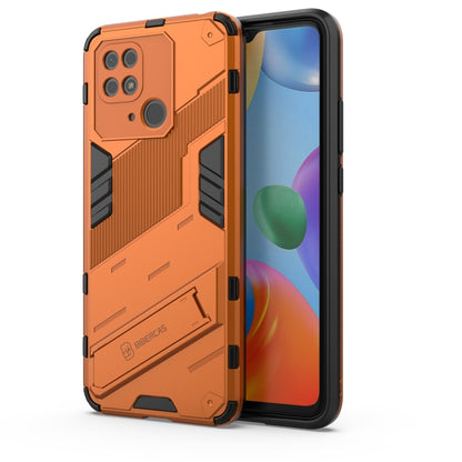 Punk Armor PC + TPU Phone Case with Holder, For Xiaomi Redmi 10C 4G