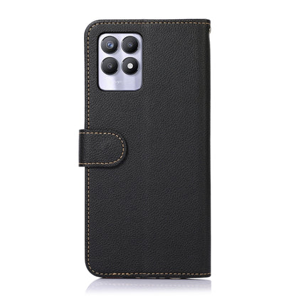 KHAZNEH Litchi Texture Leather RFID Phone Case, For OPPO Realme 8i, For OPPO Realme 9 Pro+, For OPPO Realme 9i, For OPPO Realme C35, / Find X5 LiteFor OPPO Reno7 5G Foreign