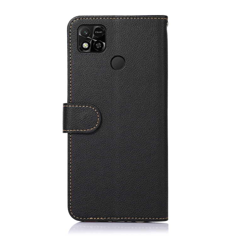 KHAZNEH Litchi Texture Leather RFID Phone Case, For Xiaomi Redmi 10A, For Xiaomi Redmi 10C, For Xiaomi Redmi K40S, For Xiaomi Redmi K50 / K50 Pro, For Xiaomi Redmi Note 11 Pro 5G / 4G Foreign, For Xiaomi Redmi Note 11E