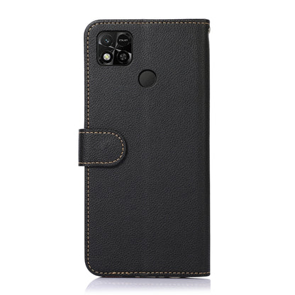 KHAZNEH Litchi Texture Leather RFID Phone Case, For Xiaomi Redmi 10A, For Xiaomi Redmi 10C, For Xiaomi Redmi K40S, For Xiaomi Redmi K50 / K50 Pro, For Xiaomi Redmi Note 11 Pro 5G / 4G Foreign, For Xiaomi Redmi Note 11E