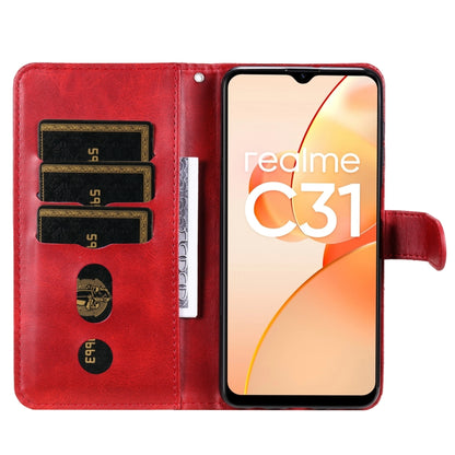 Fashion Calf Texture Zipper Horizontal Flip Leather Case, For OPPO Realme C31, For OPPO Reno7 Pro 5G China & Global