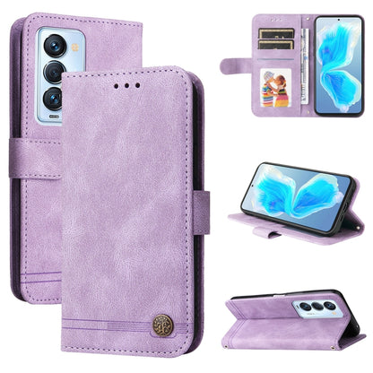 Skin Feel Life Tree Metal Button Leather Phone Case, For Tecno Camon 18 Premier, For Tecno Camon 18 / 18 Pro, For Infinix Hot 11s, For Infinix Hot 11s NFC