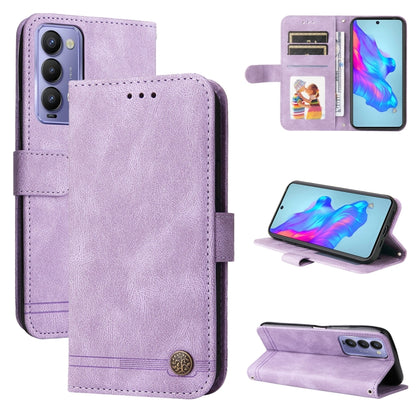 Skin Feel Life Tree Metal Button Leather Phone Case, For Tecno Camon 18 Premier, For Tecno Camon 18 / 18 Pro, For Infinix Hot 11s, For Infinix Hot 11s NFC