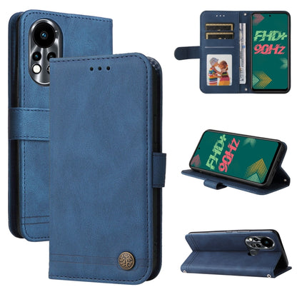 Skin Feel Life Tree Metal Button Leather Phone Case, For Tecno Camon 18 Premier, For Tecno Camon 18 / 18 Pro, For Infinix Hot 11s, For Infinix Hot 11s NFC