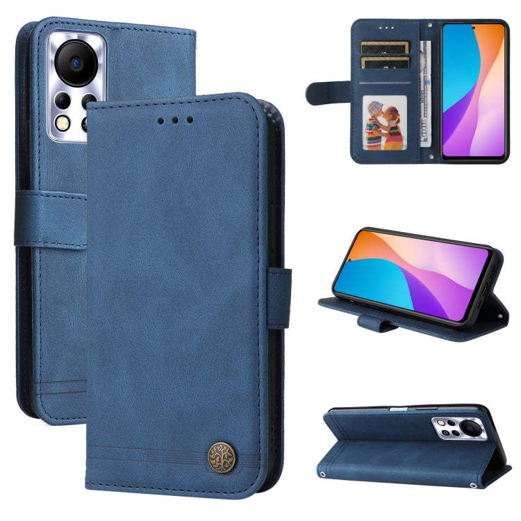 Skin Feel Life Tree Metal Button Leather Phone Case, For Tecno Camon 18 Premier, For Tecno Camon 18 / 18 Pro, For Infinix Hot 11s, For Infinix Hot 11s NFC