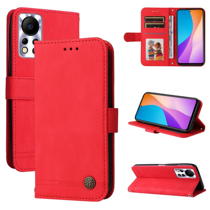 Skin Feel Life Tree Metal Button Leather Phone Case, For Tecno Camon 18 Premier, For Tecno Camon 18 / 18 Pro, For Infinix Hot 11s, For Infinix Hot 11s NFC