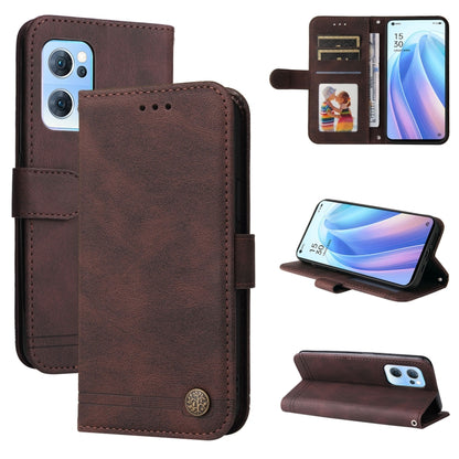 Skin Feel Life Tree Metal Button Leather Phone Case, For Infinix Hot 11, For Infinix Smart 6, For Infinix Note 11 Pro / 11S / X697, For OPPO Reno7 5G / Find X5 Lite Global