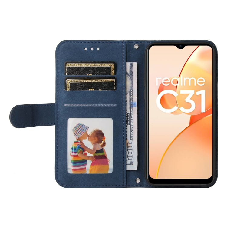 Skin Feel Life Tree Metal Button Leather Phone Case, For OPPO Realme C31, For OPPO Realme C35, For OPPO Reno7 SE 5G, For OPPO A96 5G / Reno7 Z 5G / OnePlus Nord N20 5G
