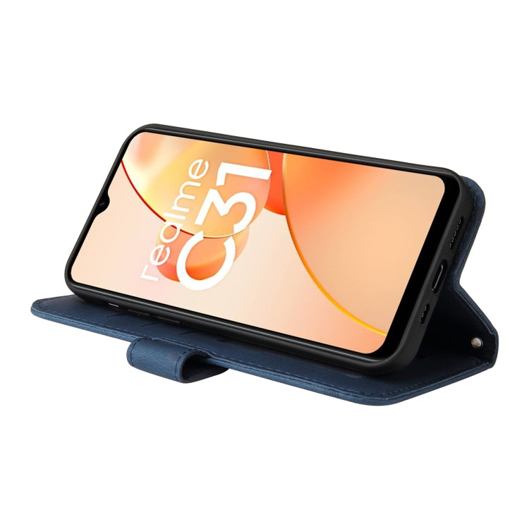 Skin Feel Life Tree Metal Button Leather Phone Case, For OPPO Realme C31, For OPPO Realme C35, For OPPO Reno7 SE 5G, For OPPO A96 5G / Reno7 Z 5G / OnePlus Nord N20 5G