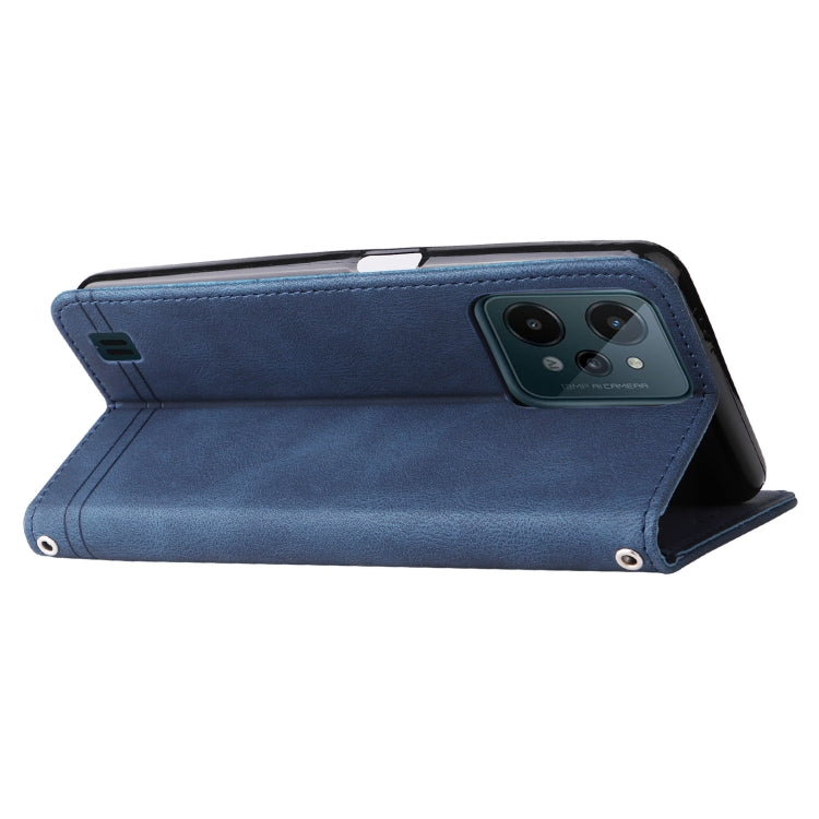 Skin Feel Life Tree Metal Button Leather Phone Case, For OPPO Realme C31, For OPPO Realme C35, For OPPO Reno7 SE 5G, For OPPO A96 5G / Reno7 Z 5G / OnePlus Nord N20 5G