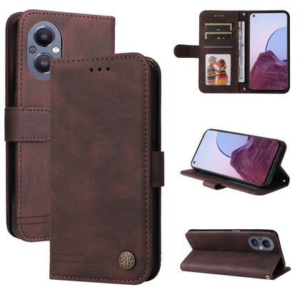 Skin Feel Life Tree Metal Button Leather Phone Case, For OPPO Realme C31, For OPPO Realme C35, For OPPO Reno7 SE 5G, For OPPO A96 5G / Reno7 Z 5G / OnePlus Nord N20 5G