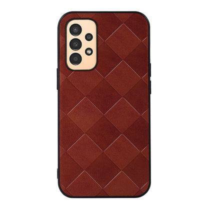 Weave Plaid PU Phone Case, For vivo iQOO Neo6, For Xiaomi 12 Lite, For Samsung Galaxy A13 4G, For Samsung Galaxy M23 / F23 5G