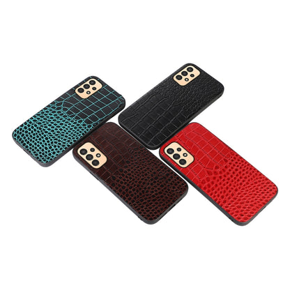 Crocodile Top Layer Cowhide Leather Phone Case, For vivo iQOO Neo6, For Samsung Galaxy A13 4G, For Samsung Galaxy M23 / F23 5G, For Xiaomi 12 Lite