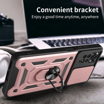 Sliding Camera Cover Design TPU+PC Protective Phone Case, For Xiaomi Redmi Note 11 Pro Global, For Xiaomi Redmi Note 11S