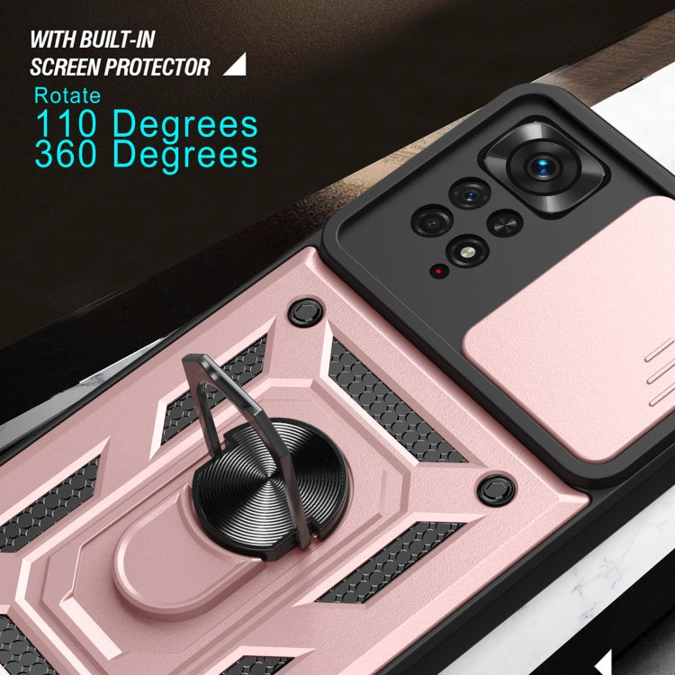Sliding Camera Cover Design TPU+PC Protective Phone Case, For Xiaomi Redmi Note 11 Pro Global, For Xiaomi Redmi Note 11S