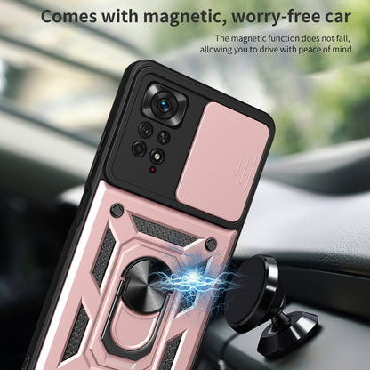 Sliding Camera Cover Design TPU+PC Protective Phone Case, For Xiaomi Redmi Note 11 Pro Global, For Xiaomi Redmi Note 11S