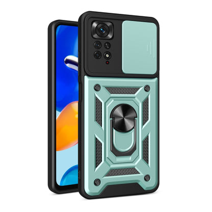 Sliding Camera Cover Design TPU+PC Protective Phone Case, For Xiaomi Redmi Note 11 Pro Global, For Xiaomi Redmi Note 11S