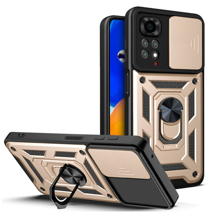 Sliding Camera Cover Design TPU+PC Protective Phone Case, For Xiaomi Redmi Note 11 Pro Global, For Xiaomi Redmi Note 11S