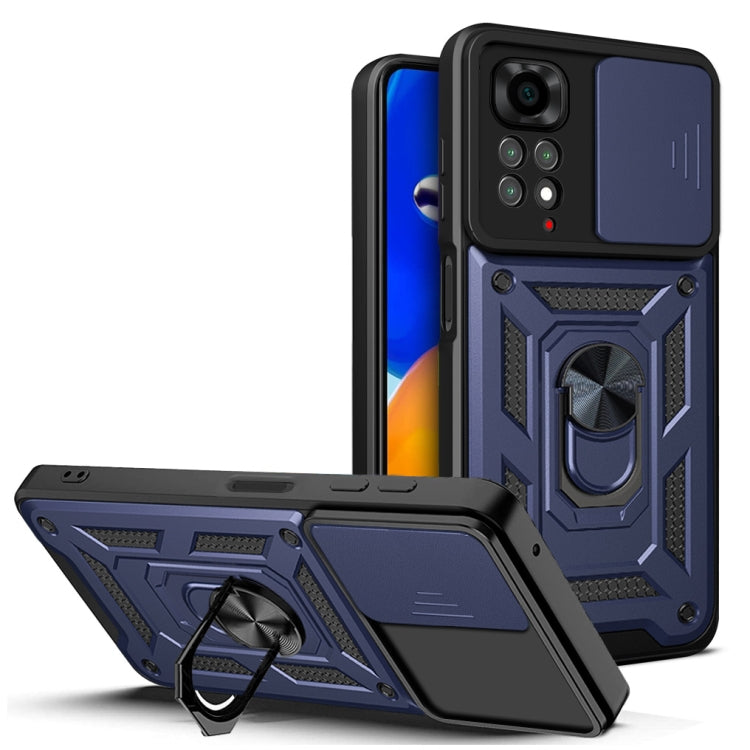 Sliding Camera Cover Design TPU+PC Protective Phone Case, For Xiaomi Redmi Note 11 Pro Global, For Xiaomi Redmi Note 11S