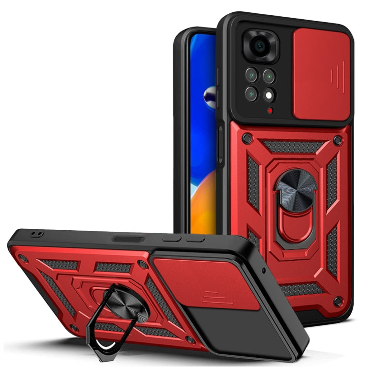 Sliding Camera Cover Design TPU+PC Protective Phone Case, For Xiaomi Redmi Note 11 Pro Global, For Xiaomi Redmi Note 11S